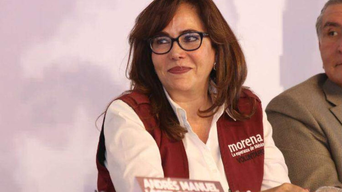 La senadora Yeidckol Polevnsky exige ajustes a la reforma electoral.