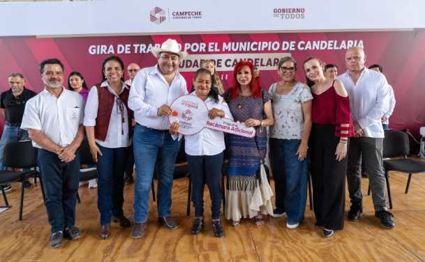 LAYDA SANSORES FORTALECE EL BIENESTAR EN CANDELARIA CON INVERSIÓN HISTÓRICA DE 26.4 MDP