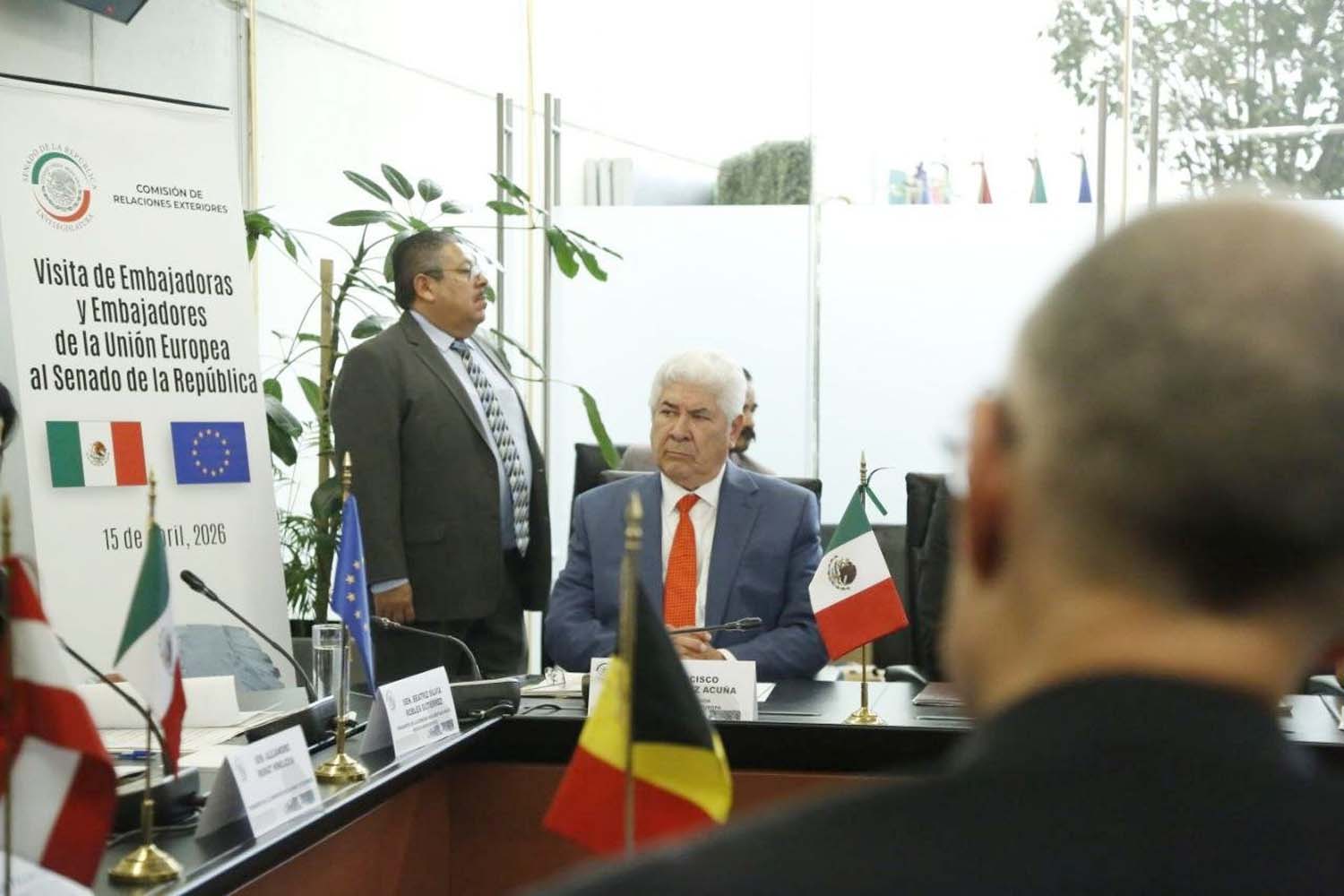 Senador Francisco Ramírez Acuña participa en la Comisión de Relaciones Exteriores, en materia de política exterior, así como la cooperación regional