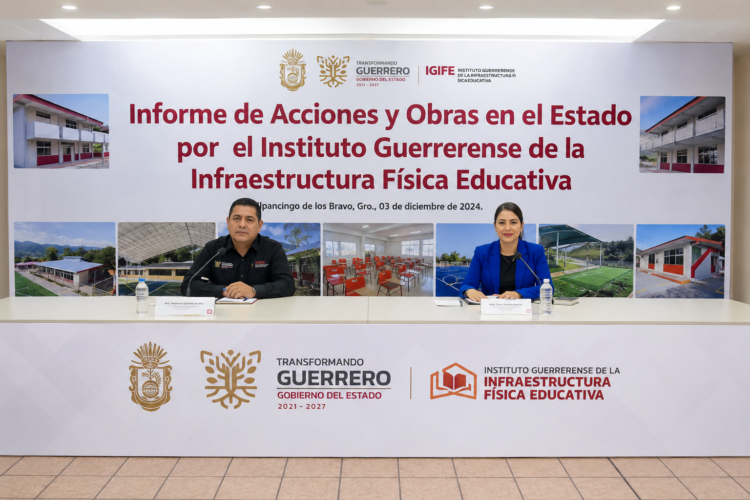 Evelyn Salgado impulsa más de mil 500 obras educativas con inversión histórica de 2 mil 300 MDP en Guerrero