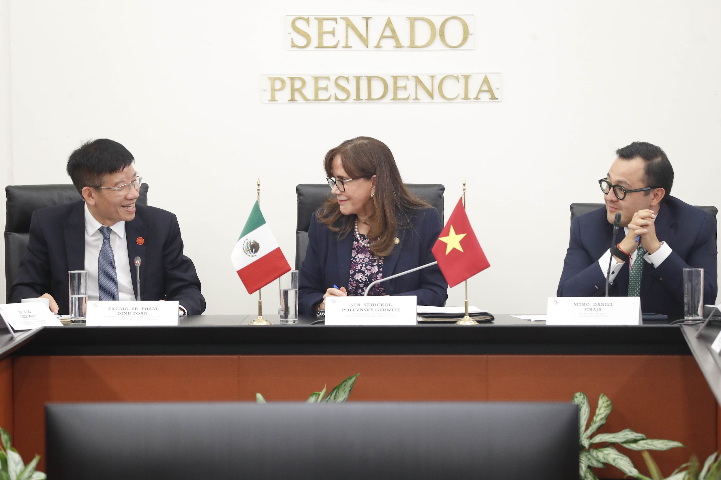 Revisar leyes para facilitar comercio de países de la APEC, plantea Yeidckol Polevnsky