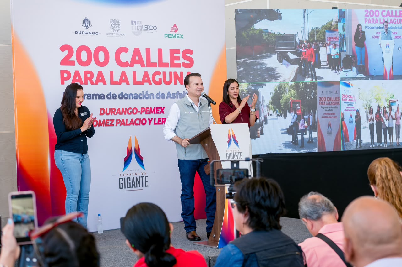 Mas de 200 calles renovadas para la laguna la gente las pidio y el gobierno del estado respondio