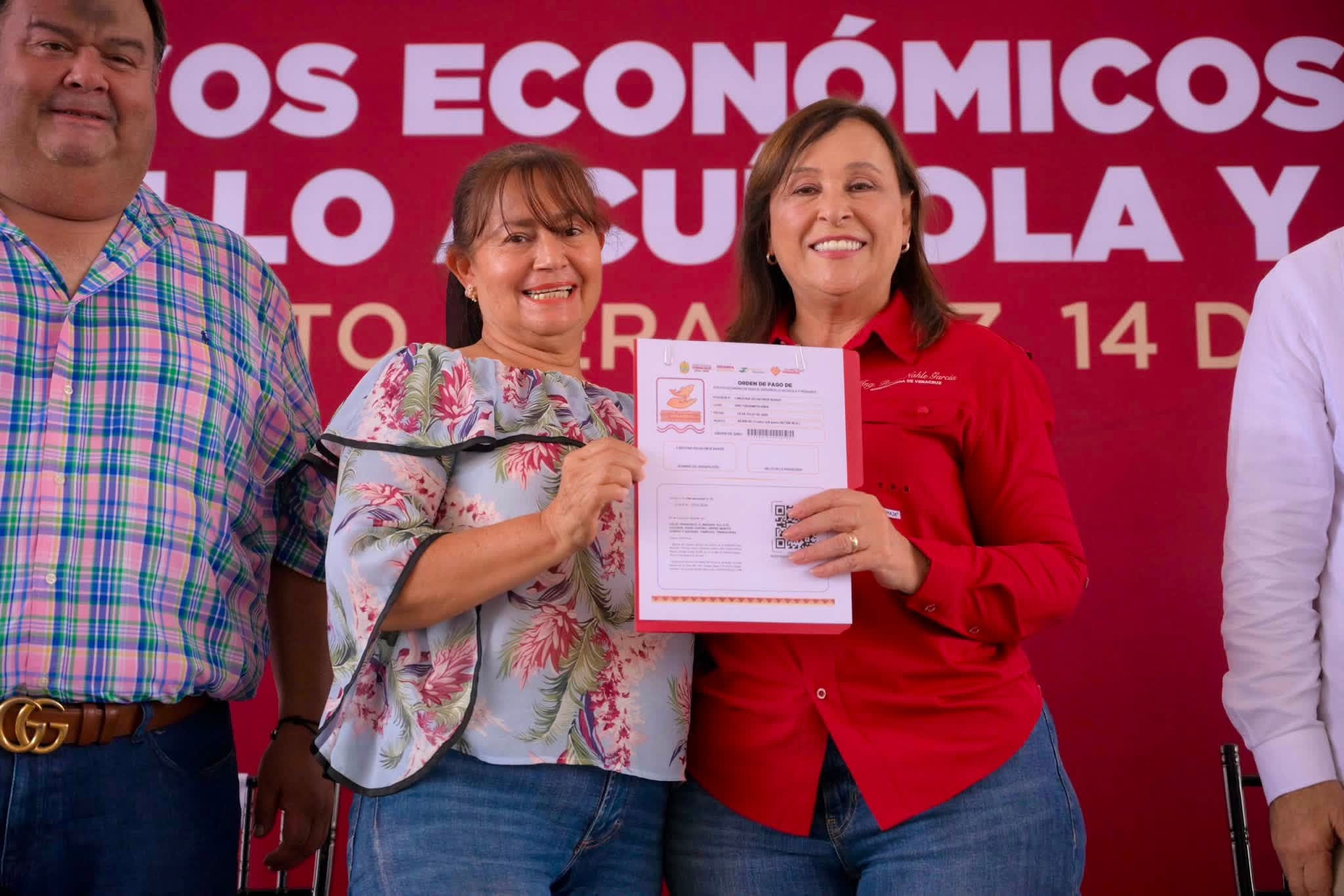 La confianza se devuelve con apoyos directos a pescadores: Rocío Nahle