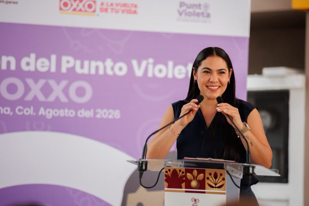 Puntos Violetas son una acción concreta para garantizar que ninguna mujer se sienta sola; ya son 185 en Colima: Indira Vizcaíno