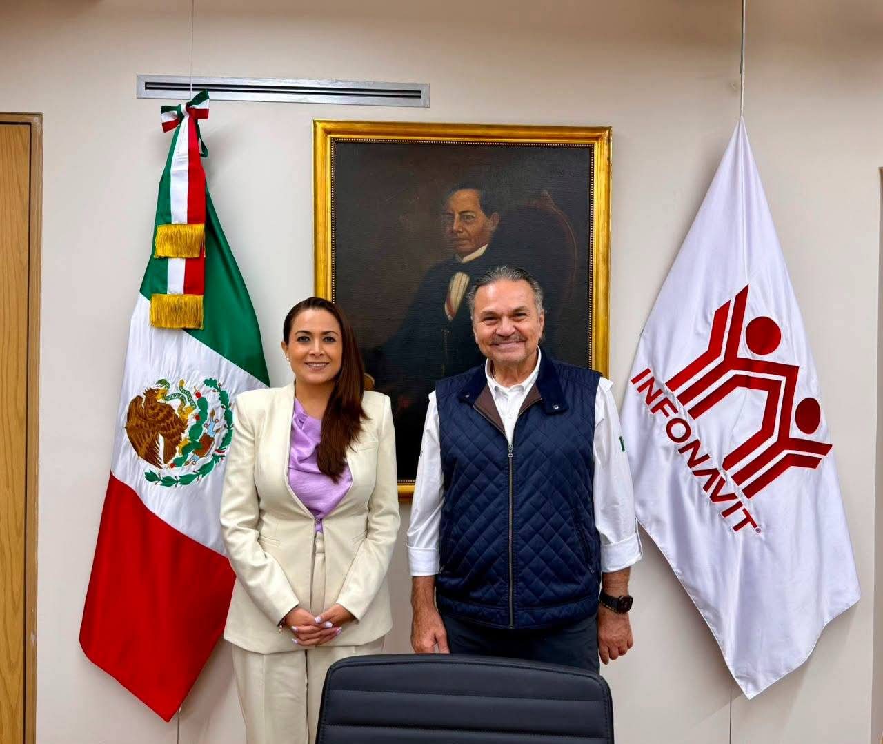 Tere Jiménez e Infonavit buscan acelerar nuevos proyectos de vivienda social en Aguascalientes