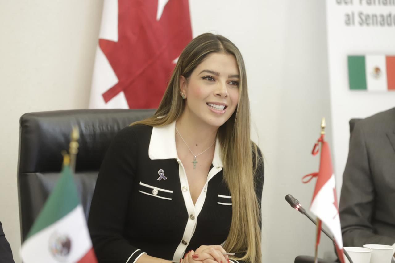 Plantea Ruth González fortalecer relación legislativa México-Canadá