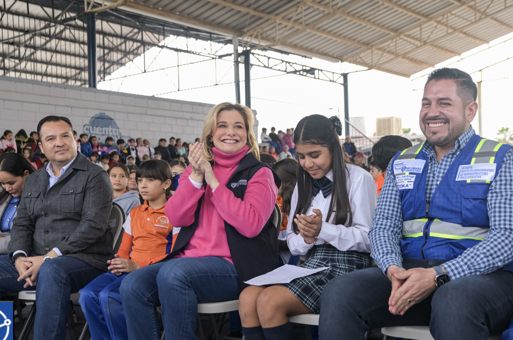 Maru Campos entrega obras por casi 300 mdp en región de Delicias