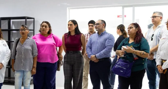 Indira Vizcaíno dio inicio a la operación del centro estatal de resguardo temporal e identificación humana