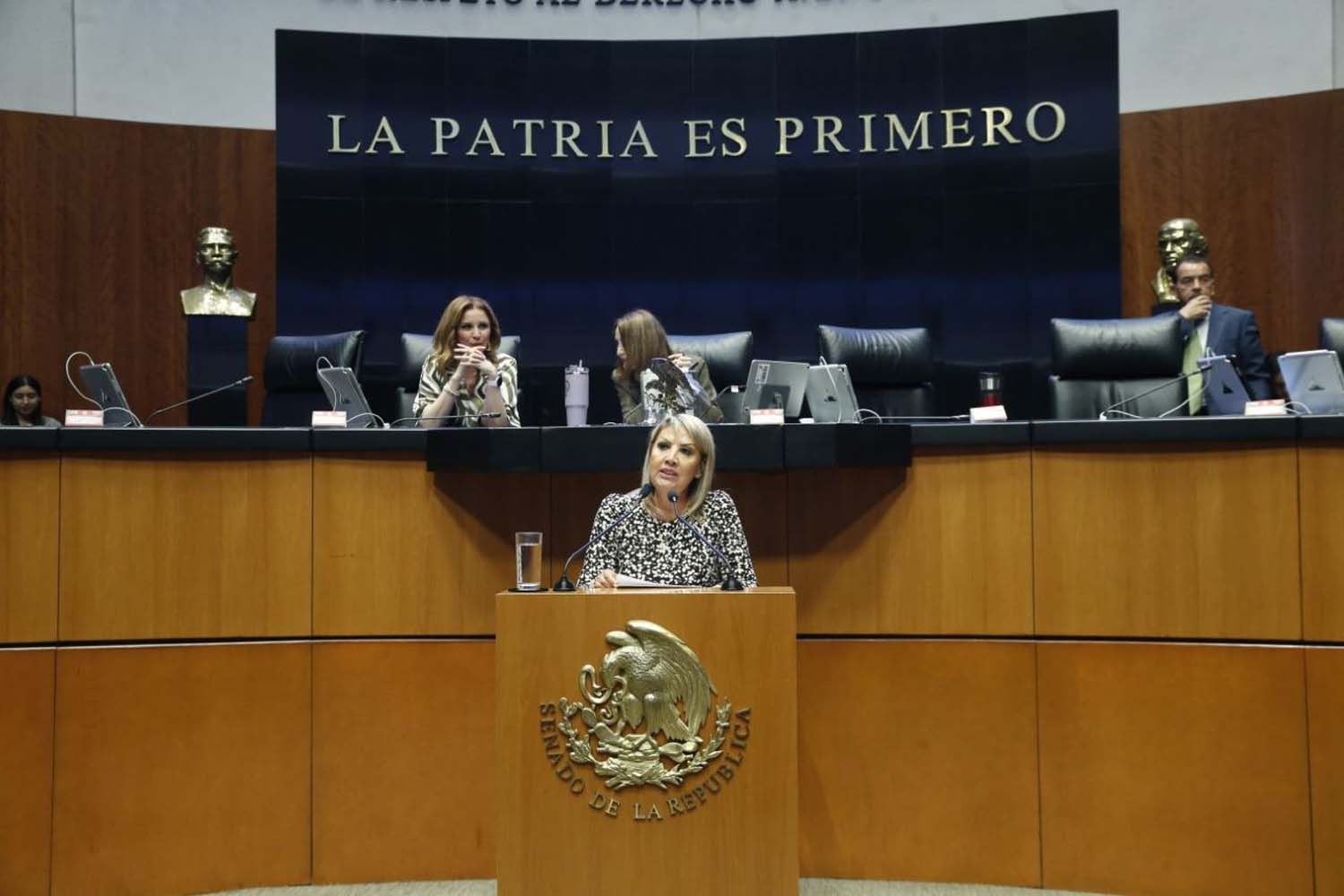 Senadora María de Jesús Díaz Marmolejo, para hablar a favor del dictamen de la Ley General para la Inclusión de las Personas con Discapacidad