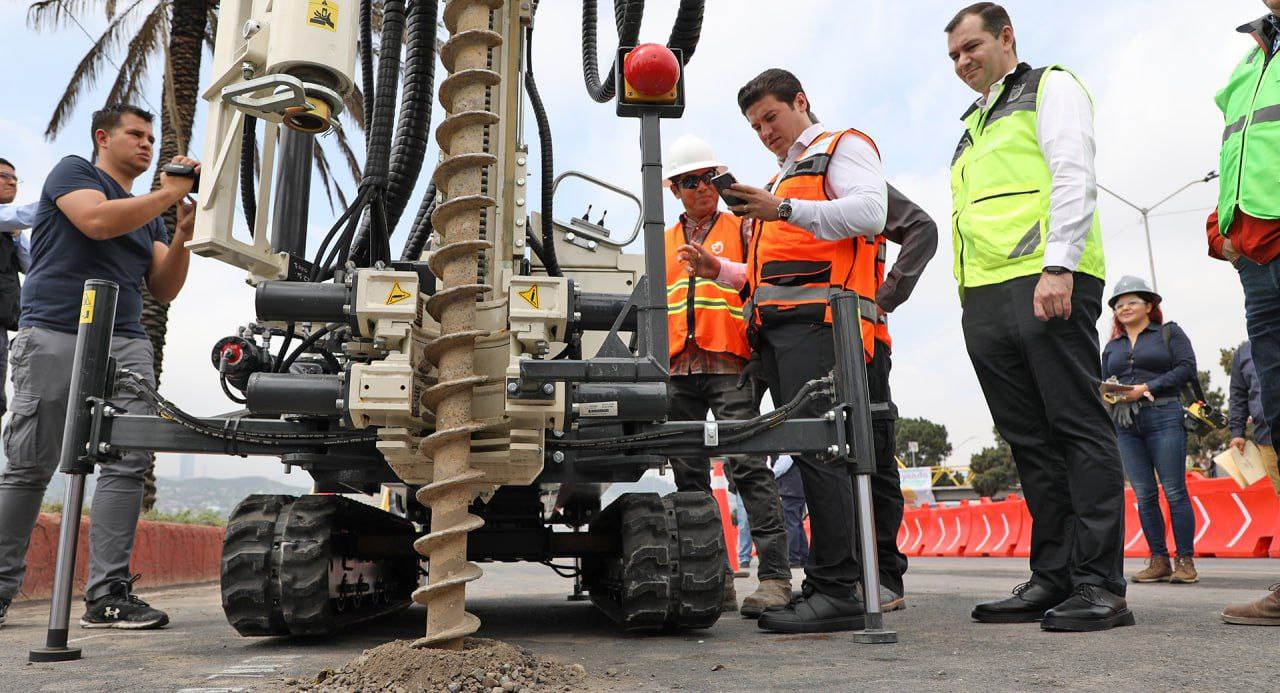 Construcción de la Línea 4 del Metro