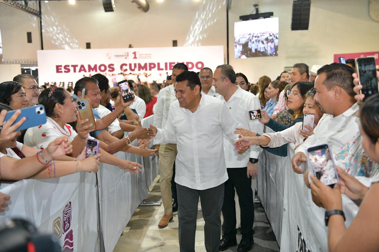 1er. Informe Constitucional de Gobierno 2025 de Javier May Rodríguez