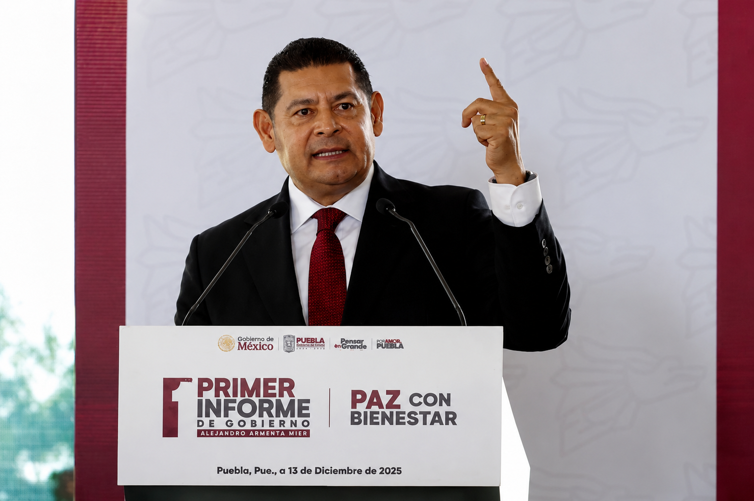 En Puebla hay una limpia administrativa por corrupción y complicidad de ministerio públicos, dice el gobernador Armenta