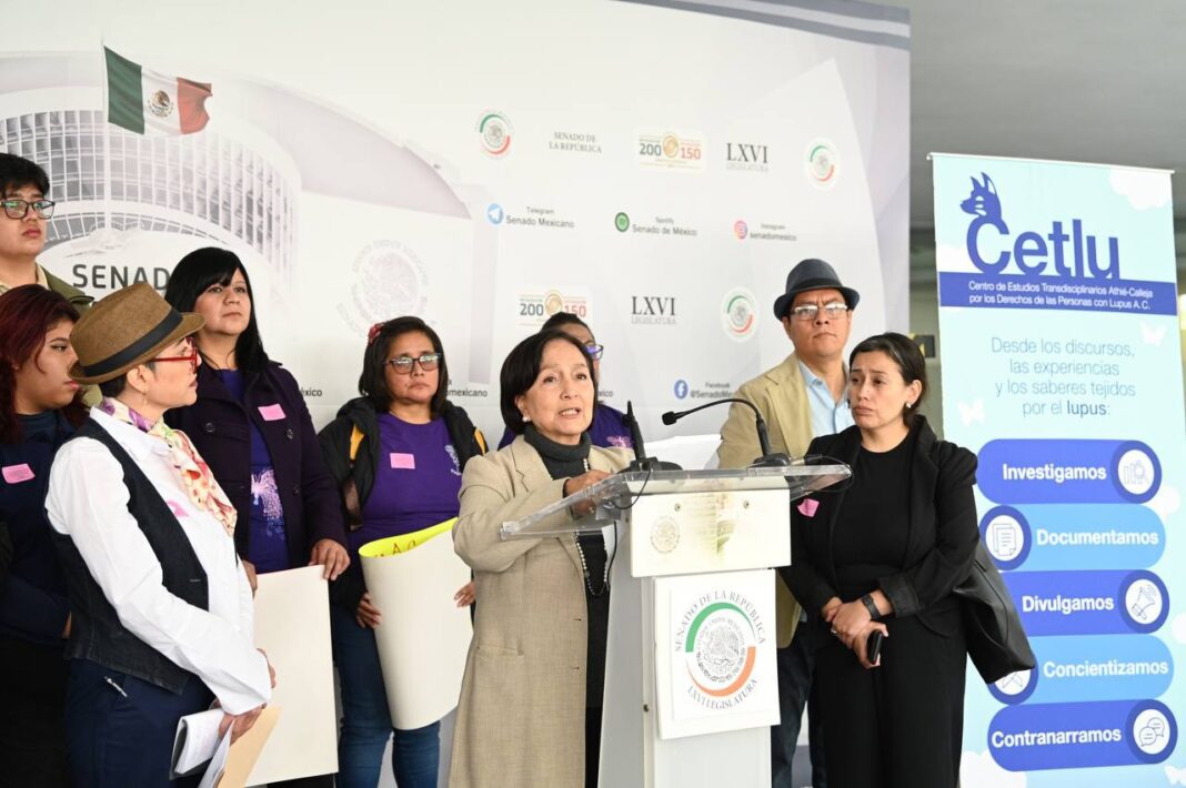 Propone Amalia García la Ley Lupus para mejorar la calidad de vida de las personas con esta enfermedad