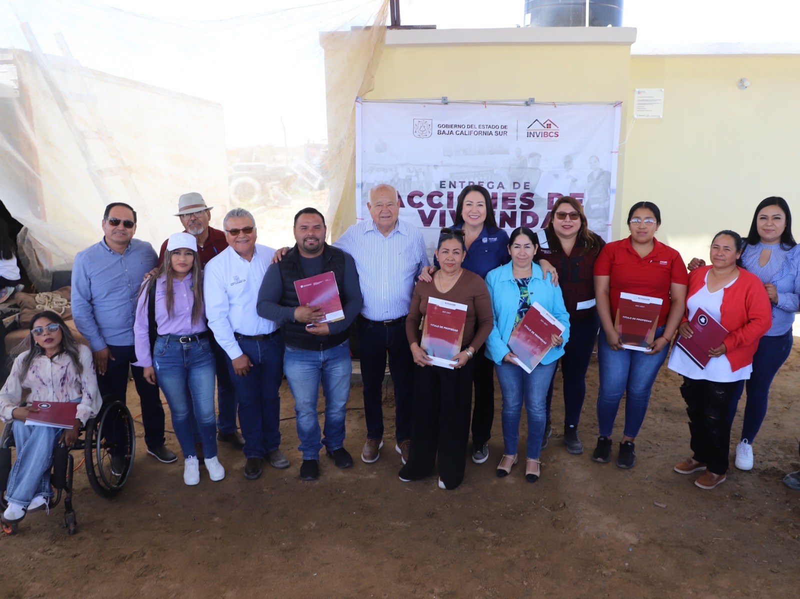 “La vivienda es un derecho, no un privilegio”, destaca VMCC al beneficiar a familias de Mulegé con acciones por 9.3 mdp