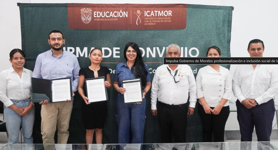 Impulsa Gobierno de Morelos profesionalización e inclusión social de las y los servidores públicos