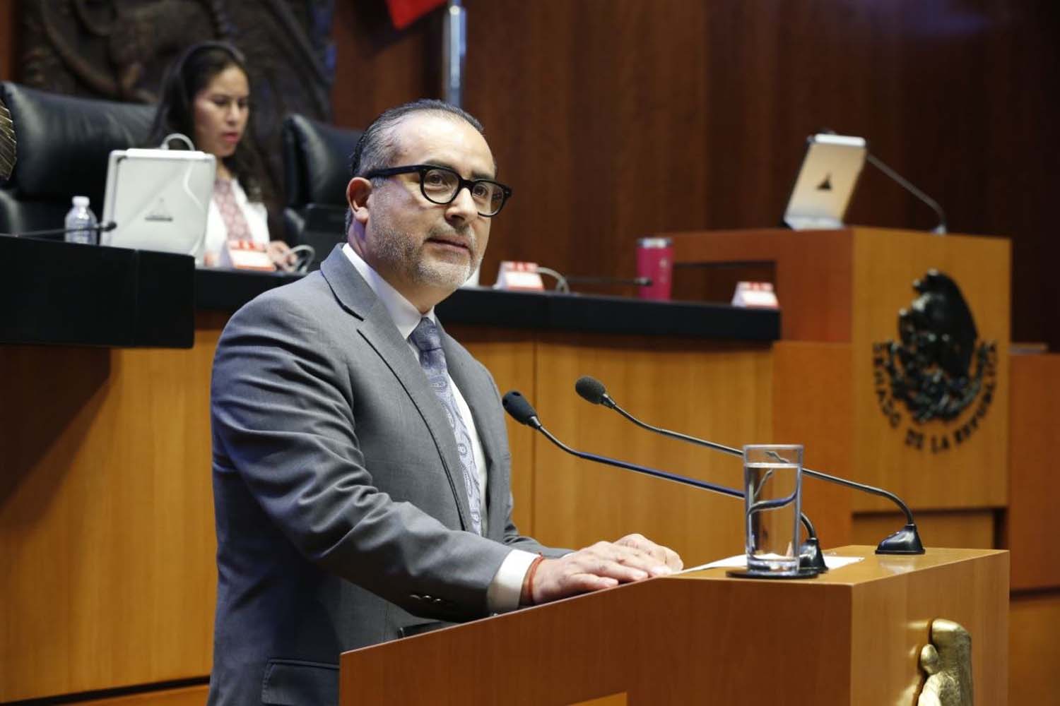 Senador José Máximo García López, en contra del proyecto que expide la Ley para el Fomento de la Inversión en Infraestructura Estratégica para el Desarrollo con Bienestar