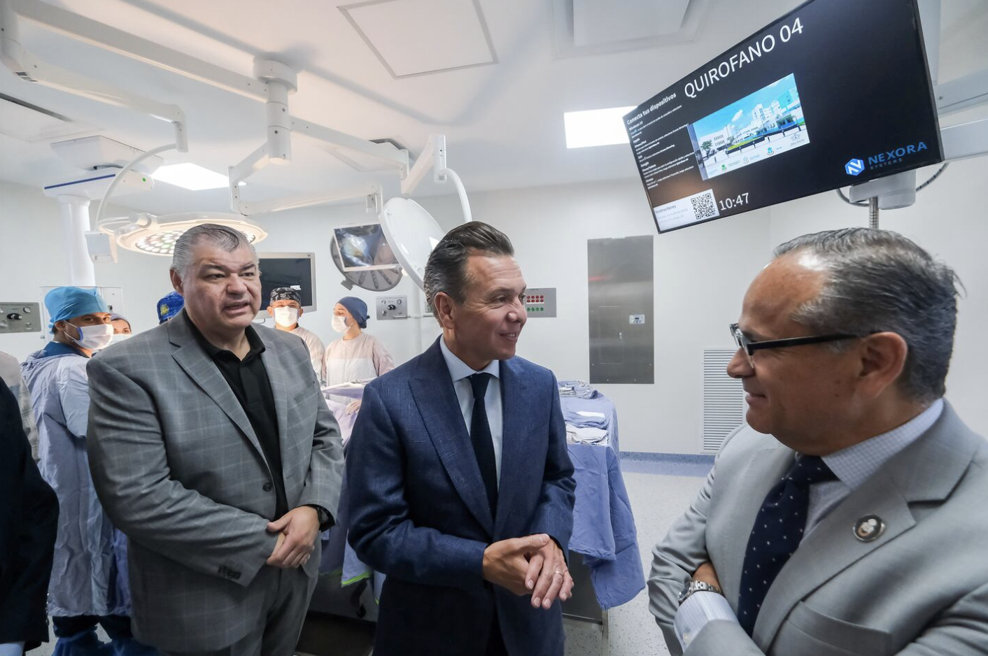 Encabeza Pablo Lemus Navarro, Gobernador de Jalisco, entrega de nuevos quirófanos, área de cocina y comedor en el Hospital General de Occidente