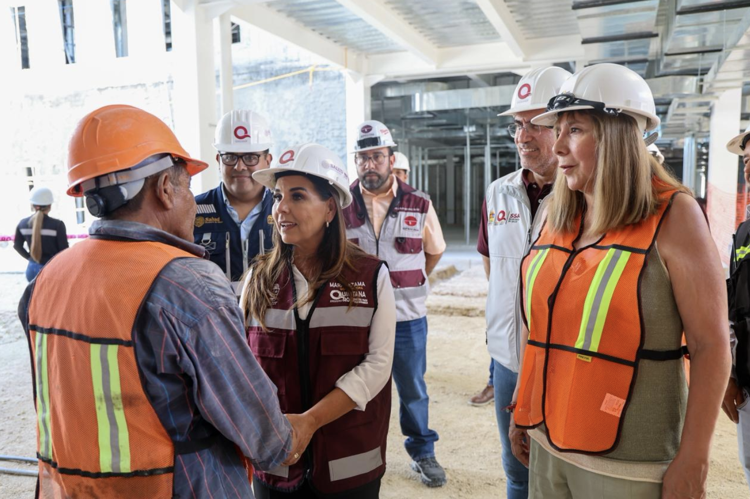 Supervisa Mara Lezama avances del nuevo Hospital General de Chetumal; abriría este mismo año
